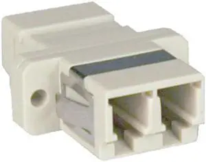 Tripp Lite N455-000 Fiber Optic Cable Coupler, LC LC, Duplex Multimode