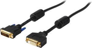 Tripp Lite P562-006 Black 1 x DVI-D DUAL LINK (MALE) to 1 x DVI-I (FEMALE) Male to Female DVI Dual Link Extension TMDS Cable