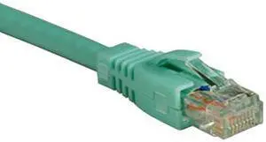 TRIPP LITE N261-025-AQ 25 ft. Cat 6/6e/6a Aqua Snagless 10G Certified Patch Cable