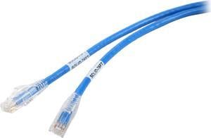 TRIPP LITE N202-075-BL 75 ft. Cat 6 Blue Gigabit Solid Conductor Snagless Patch Cable