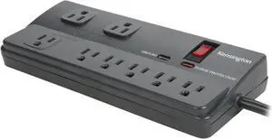 Kensington K38218NA 6 Feet 8 Outlets 1080 Joules Surge Protector