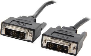 DAT 7383D Black Male to Male One DVI-D to DVI-D Single Link Cable