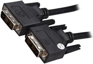 DAT 7321D Black Male to Male One DVI-D to DVI-D Single Link Cable