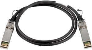 D-Link DEM-CB100S 3.28 ft. Cat Twinaxial Black 10G Passive SFP+ Direct Attach Cable