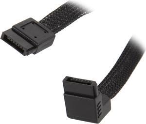 Silverstone 90 Degree SATA III Cable with Non-Scratch Locking Mechanism (CP08)