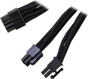 Silverstone PP06B-EPS55 1.8 ft. Sleeved EPS/ATX12V 8pin Cable