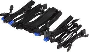 Silverstone SST-PP05-E Flat Flexible Short Cable Set for SilverStone Modular PSUs