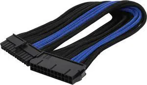 Silverstone PP07-MBBA Motherboard 24pin Connector Sleeved Extension Power Supply Cable