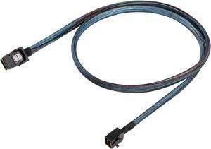 SilverStone 36 Pin Minisas SFF-8643 to Sff 8087 +sideband Cable 0.6M CPS06 Components Other