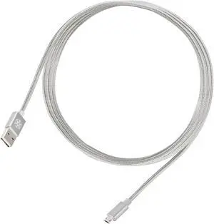 SilverStone Technology CPU01S-1800 Micro USB Cable for Smartphone / LG / Samsung / Reversible USB-A / Reversible Micro USB-B / 1800mm / Silver SilverStone Technology CPU01S-1800 Micro USB Cable for Smartphone / LG / Samsung / Reversible USB-A / Reversible Micro USB-B / 1800mm / Silver