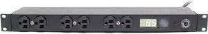 Minuteman OEPD1415HV 18-port, 110V/12A, 48" 0U Vertical Mount - 18 x NEMA 5-15R - 120 V AC - 0U - Vertical - Rack-mountable