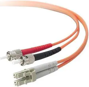 Belkin F2F402L0-03M 9.84 ft. Multimode ST/LC Duplex MMF, 50/125