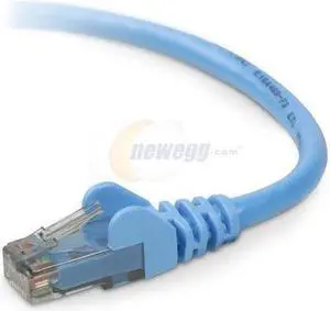 Belkin TAA980-20-BLU-S 20 ft. Cat 6 Blue Cat.6 UTP Patch Cable Belkin TAA980-20-BLU-S 20 ft. Cat 6 Blue Cat.6 UTP Patch Cable