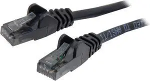 Belkin A3L980B50-BLK-S 50 ft. Cat 6 Black Cat. 6 Network Patch Cable