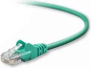 Belkin A3L79115GRNS 15 ft. Cat 5E Green Snagless Patch Cable