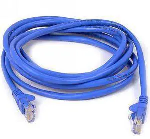 Belkin A3L980-08-BLU-S 8 ft. Cat 6 Blue High Performance Snagless Patch Cable