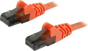 Belkin A3L980-01-ORG-S 1 ft. Cat 6 Orange Snagless Networking Cable