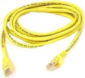 Belkin A3L980-30-YLW-S 30 ft. Cat 6 Yellow UTP Patch Cable