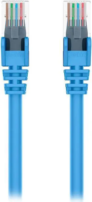 Belkin A3L980-75-BLU-S 75 ft. Cat 6 Blue Snagless Networking Cable