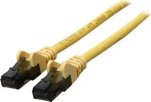Belkin A3L980-01-YLW-S 1 ft. Cat 6 Yellow Snagless Patch Cable