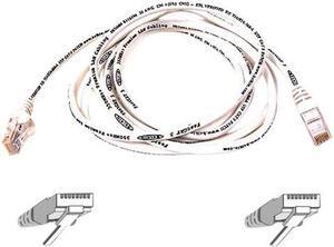 Belkin A3L980-20-WHT-S 20 ft. CAT6 Ethernet Patch Cable Snagless, RJ45, M/M - White