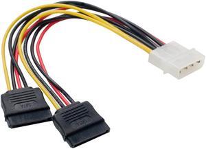 SYBA CL-CAB40021 5.5 in. Molex to SATA Power Cable