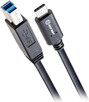SYBA SY-CAB20193 Black USB Type-C to USB 3.1 Standard-B Cable