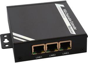 SYBA SY-EXT32017 VGA Chainable Extender w/ Audio over Cat5e-IP (RX)