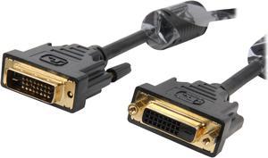 Link Depot DVI-6-DD-MF Black 1 x 24-pin DVI-D Male  1 x 24-pin DVI-D Female Male to Female DVI-D Male to DVI-D Female Cable