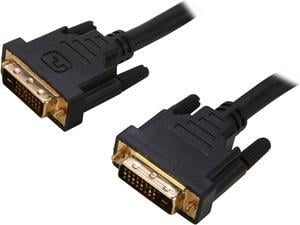Link Depot DVI-3-DD Black DVI-D male to DVI-D male dual link Cable, Black