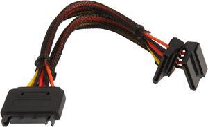 Link Depot POW-SATA2-Y 6 in. SATA II Power Y Cable