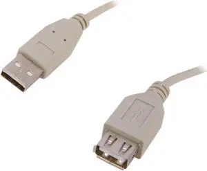 Link Depot USB-10-MF Beige USB 2.0 Cable