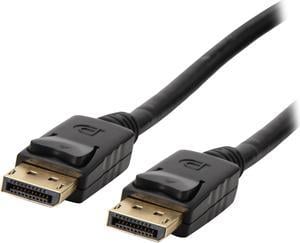 Link Depot DIS-15-MM 15 ft. Black DisplayPort Male to DisplayPort Male DisplayPort Cable - M/M Male to Male