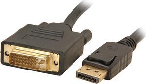 Link Depot DP-6-DVI 6 ft. DisplayPort to DVI Cable