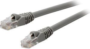 Link Depot C6M-15-GYB-10P 15 ft. Cat 6 Gray UTP Patch Cable, 10 Packs