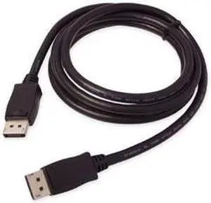 SIIG CB-DP0022-S1 6.6 ft. Black High-quality DisplayPort digital monitor cable