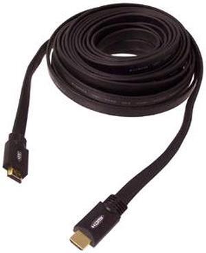 SIIG CB-HM0312-S1 32.8 ft. Black Connector A: 1 x HDMI, Male Connector B: 1 x HDMI, Male Flat HDMI Cable