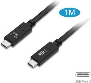 SIIG USB 3.1 Type-C Gen 2 Cable 100W - 1M (CB-TC0F11-S1)