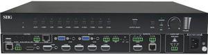 SIIG CE-H24311-S1 9x1 HDBaseT 4K Scaler Switcher