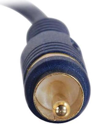 C2G 27232 Velocity Composite Video Cable, Blue (12 Feet, 3.65 Meters)