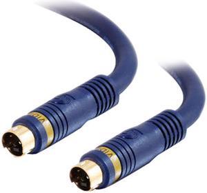 C2G 29160 Velocity S-Video Cable, Blue (25 Feet, 7.62 Meters)