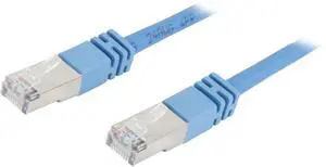 C2G 27246 Cat5e Cable - Snagless Shielded Ethernet Network Patch Cable, Blue (5 Feet, 1.52 Meters)