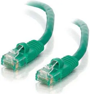 C2G 15179 Cat5e Cable - Snagless Unshielded Ethernet Network Patch Cable, Green (3 Feet, 0.91 Meters)