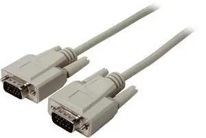 C2G 09455 VGA Cable - Economy Series VGA (SVGA) M/M Monitor Cable, Beige (10 Feet, 3.04 Meters)