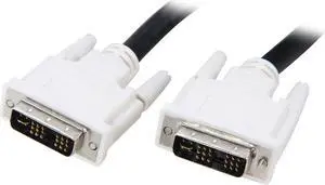 C2G 26946 DVI-I M/M Single Link Digital/Analog Video Cable, Black (6.6 Feet, 2 Meters)