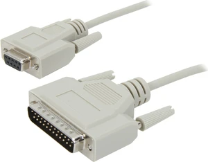 C2G 02519 DB9 Female to DB25 Male Serial RS232 Modem Cable, Beige (10 Feet, 3.04 Meters) C2G 02519 DB9 Female to DB25 Male Serial RS232 Modem Cable, Beige (10 Feet, 3.04 Meters)