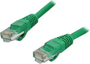 C2G 15185 Cat5e Cable - Snagless Unshielded Ethernet Network Patch Cable, Green (5 Feet, 1.52 Meters)