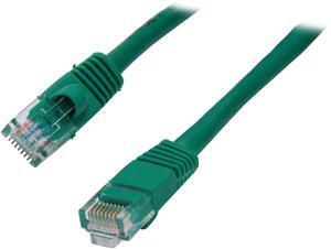 C2G 15194 Cat5e Cable - Snagless Unshielded Ethernet Network Patch Cable, Green (7 Feet, 2.13 Meters)