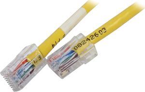 C2G 22682 Cat5e Cable - Non-Booted Unshielded Ethernet Network Patch Cable, Yellow (5 Feet, 1.52 Meters)