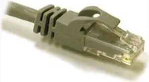 C2G 27131 Cat6 Cable - Snagless Unshielded Ethernet Network Patch Cable, Gray (3 Feet, 0.91 Meters)